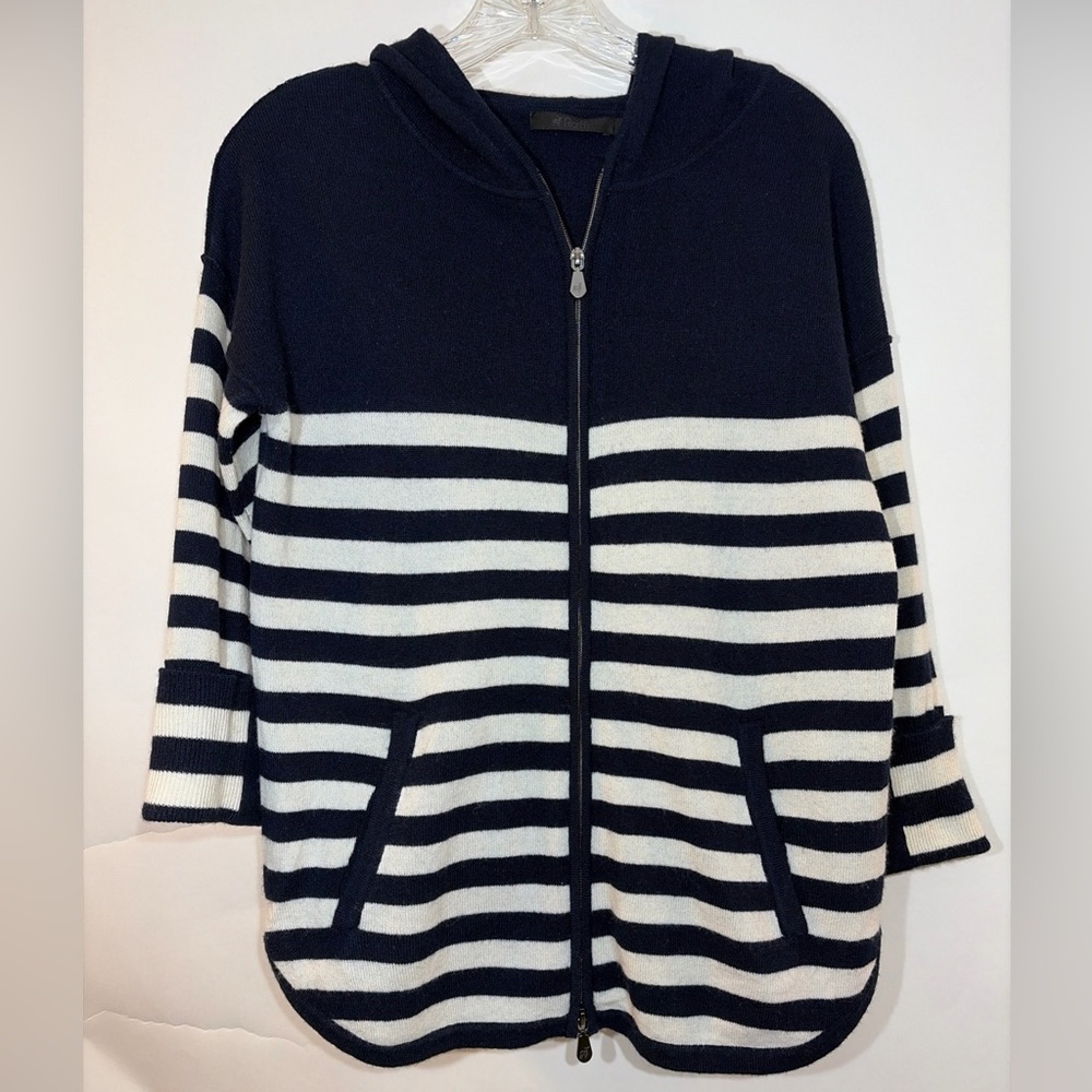Raffi 100% Cashmere Full Zip Cardigan Sweater